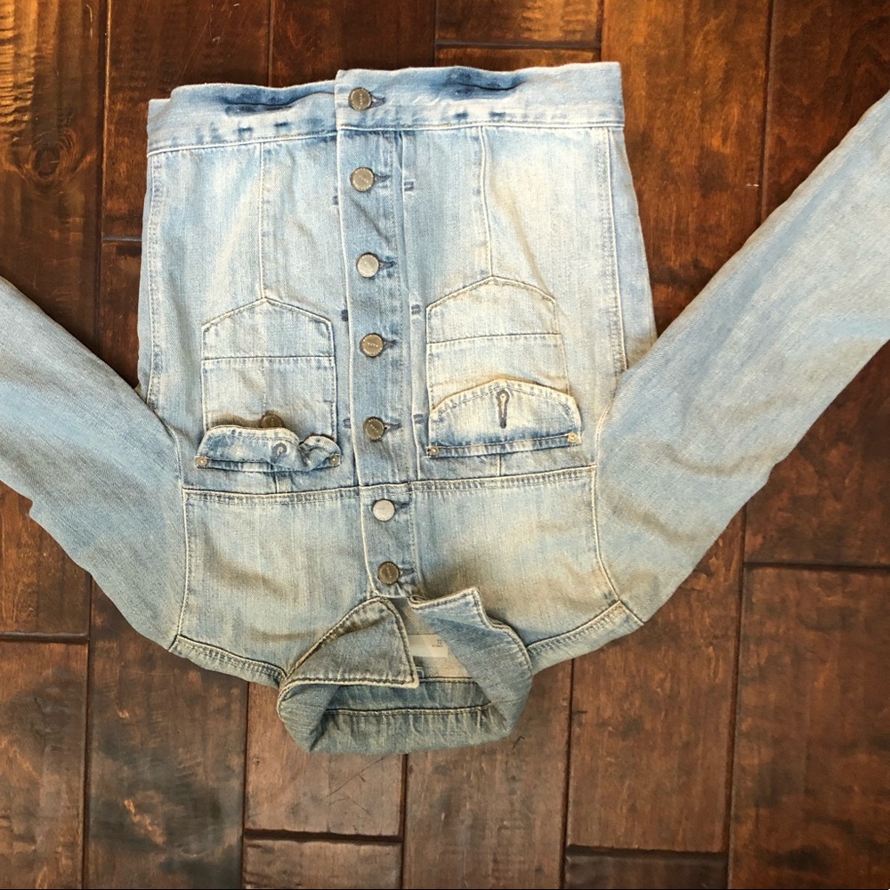 topshop jean jacjet